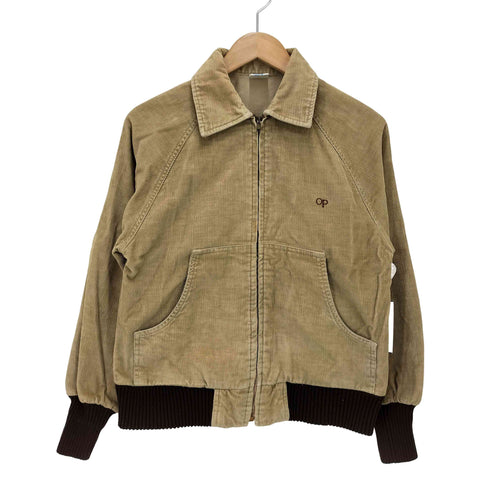 オーシャンパシフィック Ocean Pacific 80s コーデュロイ スウィングトップジャケット archive 短丈 メンズ