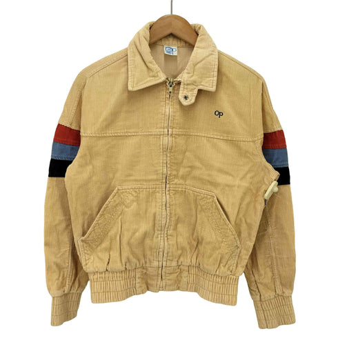 オーシャンパシフィック Ocean Pacific 80s コーデュロイ スウィングトップジャケット スリーブ切り替え archive 短丈 メンズ