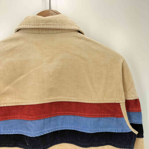 オーシャンパシフィック Ocean Pacific 80s コーデュロイ スウィングトップジャケット スリーブ切り替え archive 短丈 メンズ