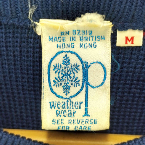 オーシャンパシフィック Ocean Pacific 80s マルチボーダー クルーネックニット archive メンズ