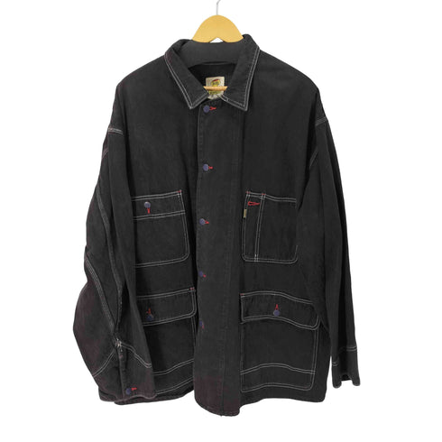 ヒステリックグラマー HYSTERIC GLAMOUR 80s 初期 boys デニムカバーオール 裏地プリント メンズ FREE