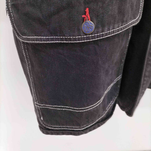 ヒステリックグラマー HYSTERIC GLAMOUR 80s 初期 boys デニムカバーオール 裏地プリント メンズ FREE