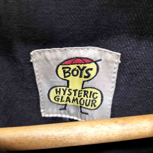 ヒステリックグラマー HYSTERIC GLAMOUR 80s 初期 boys デニムカバーオール 裏地プリント メンズ FREE