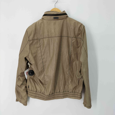 アルマーニコレツィオーニ ARMANI COLLEZIONI WATER REPELLENT フード2WAY ダブルジップ ブルゾン メンズ EUR:54