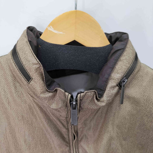 アルマーニコレツィオーニ ARMANI COLLEZIONI WATER REPELLENT フード2WAY ダブルジップ ブルゾン メンズ EUR:54