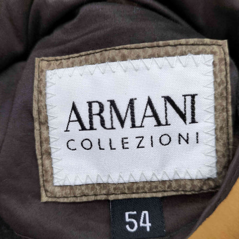 アルマーニコレツィオーニ ARMANI COLLEZIONI WATER REPELLENT フード2WAY ダブルジップ ブルゾン メンズ EUR:54