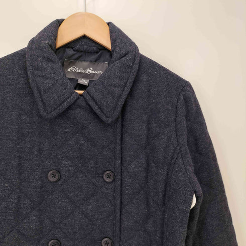 エディーバウアー Eddie Bauer 00s thermo lite キルティング ピーコート レディース JPN:M