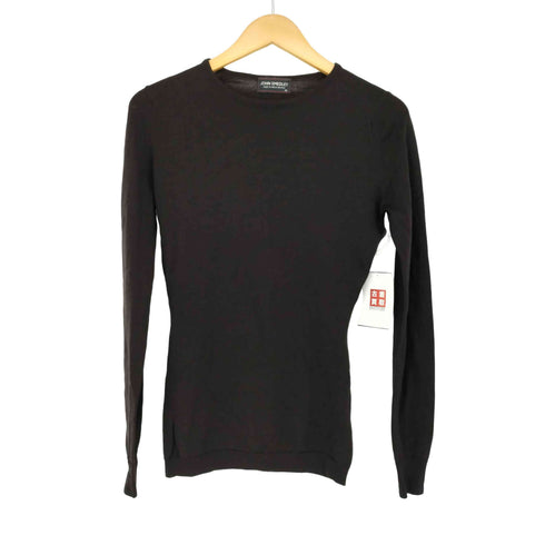 ジョンスメドレー JOHN SMEDLEY イギリス製 ウール クルーネックニット レディース import:XS