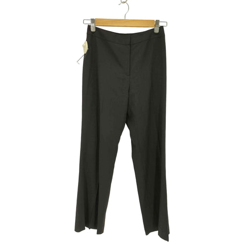 ランバンコレクション LANVIN COLLECTION センタープリーツウールスラックス レディース 36