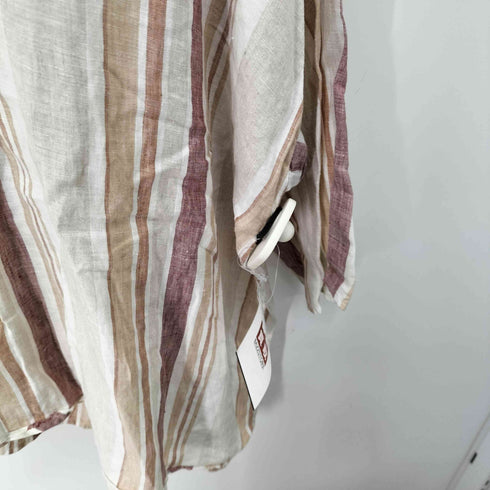 ギャルリーヴィー GALERIE VIE リネン ワイドハーフスリーブプルオーバー レディース JPN:36