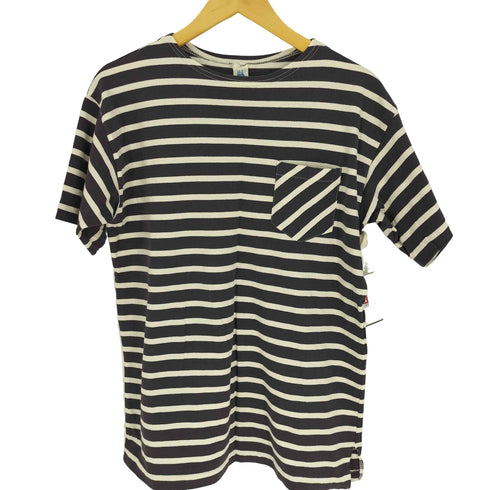ウエアハウス WAREHOUSE John Gluckow ポケ付き S/S ボーダー Tシャツ メンズ import:L