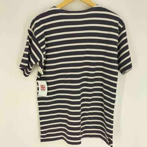 ウエアハウス WAREHOUSE John Gluckow ポケ付き S/S ボーダー Tシャツ メンズ import:L