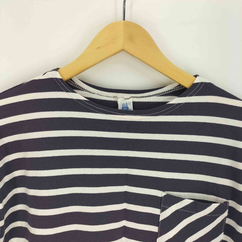 ウエアハウス WAREHOUSE John Gluckow ポケ付き S/S ボーダー Tシャツ メンズ import:L