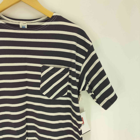 ウエアハウス WAREHOUSE John Gluckow ポケ付き S/S ボーダー Tシャツ メンズ import:L