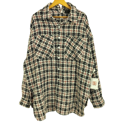 ダンケシェーン Danke Schon ビッグシルエット ツイードジャケット メンズ