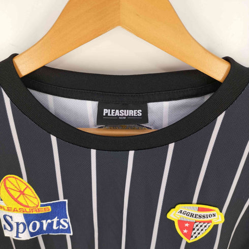 プレジャーズ PLEASURES Against Jersey アゲーンスト ジャージ ロングスリーブ Tシャツ メンズ import:M
