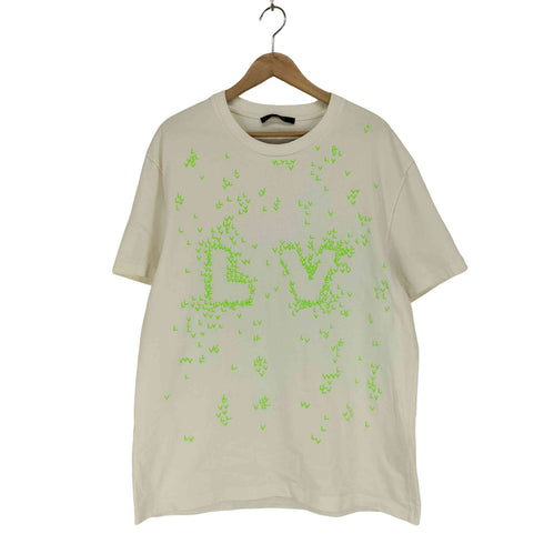 ルイヴィトン LOUIS VUITTON 22AW LV刺繍クルーネックTシャツ メンズ XXL