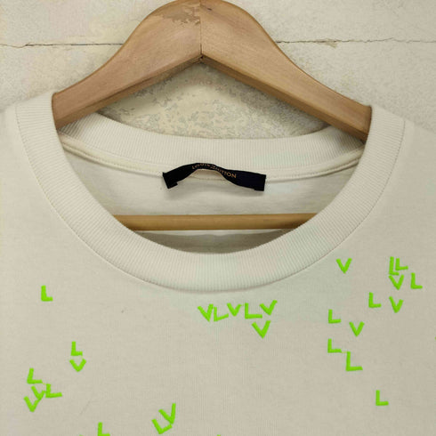 ルイヴィトン LOUIS VUITTON 22AW LV刺繍クルーネックTシャツ メンズ XXL