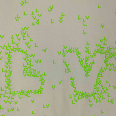 ルイヴィトン LOUIS VUITTON 22AW LV刺繍クルーネックTシャツ メンズ XXL