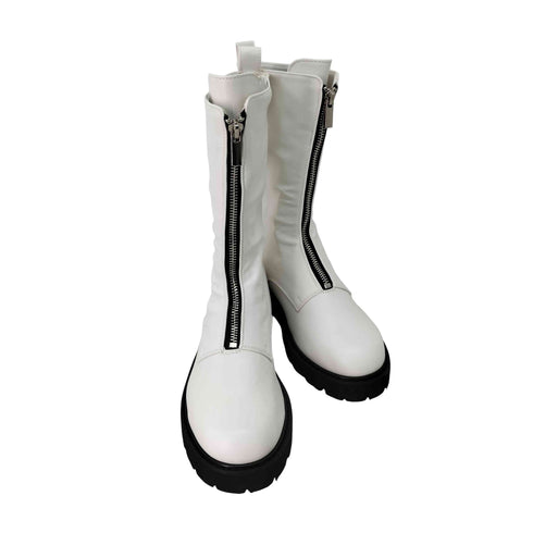 コハク KOHAKU センタージップミドル丈ブーツ レディース JPN:M