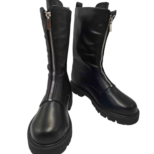 コハク KOHAKU センタージップミドル丈ブーツ レディース JPN:M