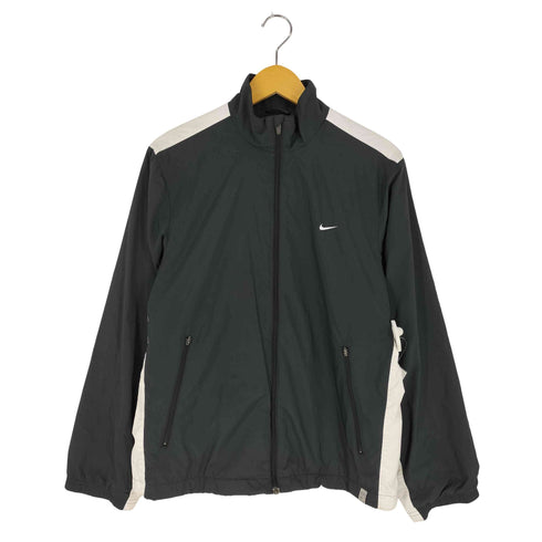 ナイキ NIKE スウッシュ 刺繍 カラーブロック ジップアップ ジャケット メンズ import:S