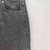 ザラ ZARA メタリックシルバーデニムパンツ レディース 34