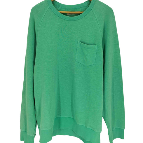 アウターノウン OUTERKNOWN プルオーバー ラグラン スウェット オーガニックコットン メンズ import:XL