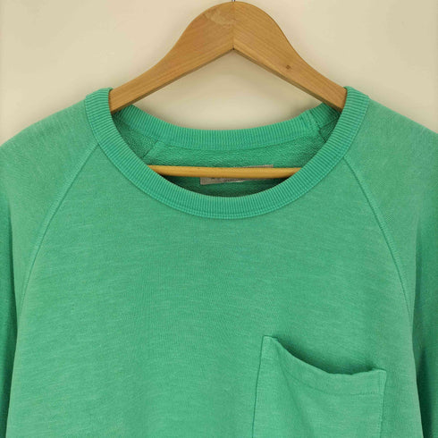 アウターノウン OUTERKNOWN プルオーバー ラグラン スウェット オーガニックコットン メンズ import:XL