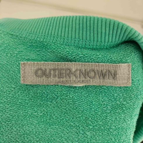 アウターノウン OUTERKNOWN プルオーバー ラグラン スウェット オーガニックコットン メンズ import:XL