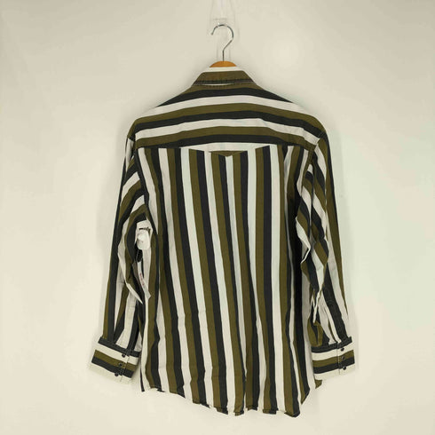 ラングラー Wrangler 80-90S WESTERN SHIRTS ストライプ L/S ウエスタン シャツ メンズ