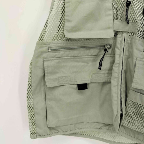 RUCK DAM マルチポケット メッシュ フィッシング ベスト メンズ import:M