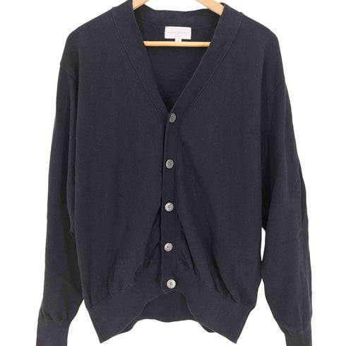 マニュアルアルファベット MANUAL ALPHABET 日本製 Vネック コットン カーディガン メンズ JPN:2