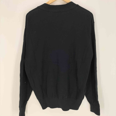 マニュアルアルファベット MANUAL ALPHABET 日本製 Vネック コットン カーディガン メンズ JPN:2