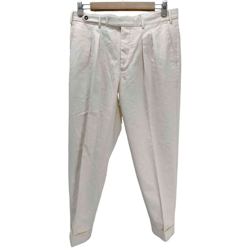 ピーティートリノ PT TORINO CARROT FIT コットン グルカ 2プリーツ パンツ メンズ 48