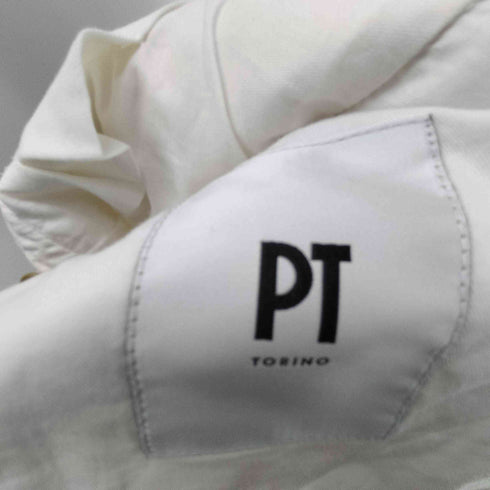 ピーティートリノ PT TORINO CARROT FIT コットン グルカ 2プリーツ パンツ メンズ 48