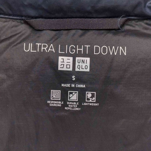 ユニクロ UNIQLO ウルトラ ライト ダウン ベスト メンズ JPN:S