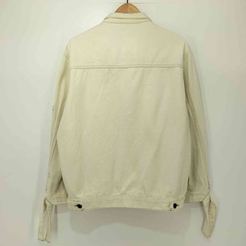 ZUOXIAOYAO フロント刺繍デザイン デニムジャケット メンズ JPN:M