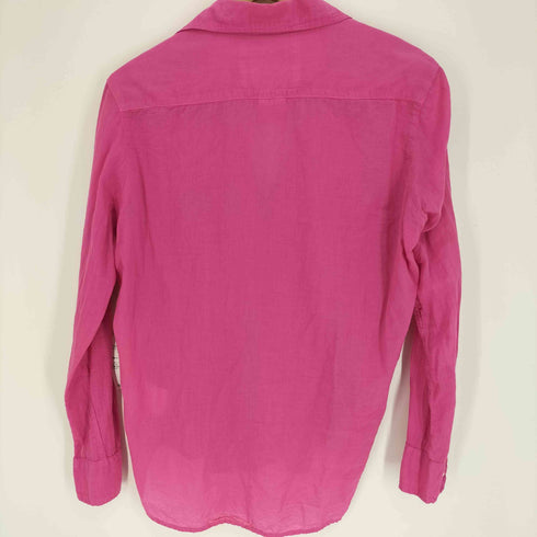 フランクアンドアイリーン Frank&Eileen 開襟 オープンカラー L/S ブラウス レディース import:XS