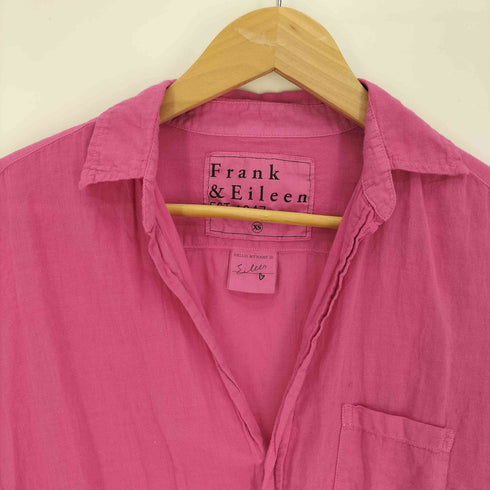 フランクアンドアイリーン Frank&Eileen 開襟 オープンカラー L/S ブラウス レディース import:XS