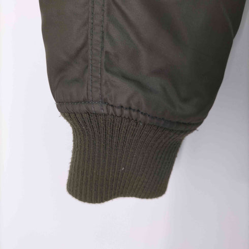 アルファインダストリーズ ALPHA INDUSTRIES フーデッドリブ フライトジャケット MA-1 メンズ import:M