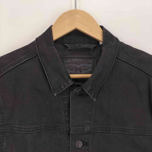 リーバイス Levis ブラックデニム Trucker Jacket トラッカージャケット メンズ import:S