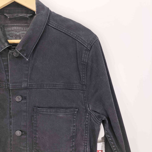 リーバイス Levis ブラックデニム Trucker Jacket トラッカージャケット メンズ import:S