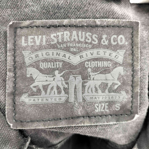 リーバイス Levis ブラックデニム Trucker Jacket トラッカージャケット メンズ import:S
