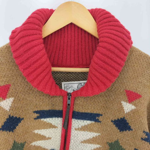 GRC JEANS Give Re Collection ショールカラー ニットジャケット レディース 3L