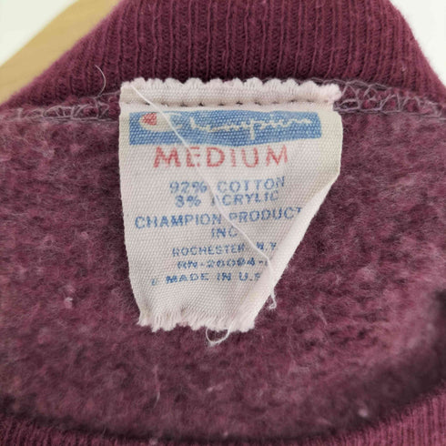 チャンピオン Champion 70-80S USA製 バータグ カレッジロゴ プルオーバー スウェット ラグラン メンズ import:M