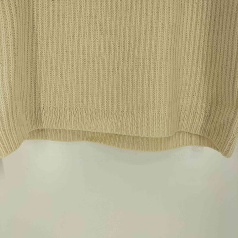 トゥモローランドトリコ TOMORROWLAND tricot 畦編み タートルネック ニットプルオーバー ニット セーター レディース