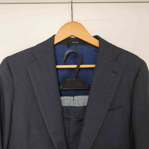 アルチザン ARTISAN ウール 2B テーラードジャケット スラックス セットアップ メンズ M