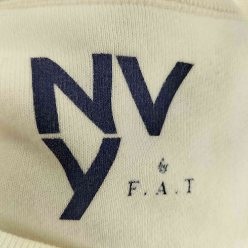 NVy by FAT タオル地 前Vガゼット プルオーバー スウェット メンズ