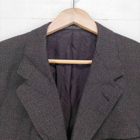 ケネスコール KENNETH COLE 3Bシングルテーラードジャケット ticknors メンズ 44L